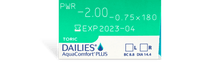 Load image into Gallery viewer, DAILIES AquaComfort Plus Toric 30 Pack