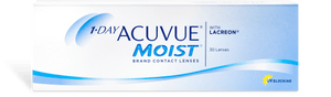 1-DAY ACUVUE MOIST 30 Pack