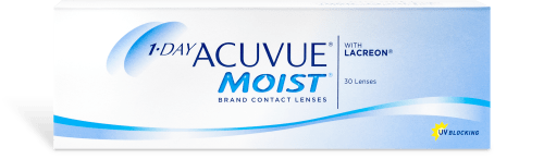 1-DAY ACUVUE MOIST 30 Pack