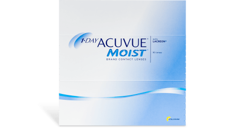 1-DAY ACUVUE MOIST 90 Pack