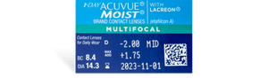 1-DAY ACUVUE MOIST MULTIFOCAL 30 Pack