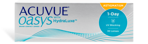 ACUVUE OASYS 1-Day for ASTIGMATISM  with HydraLuxe 30 Pack
